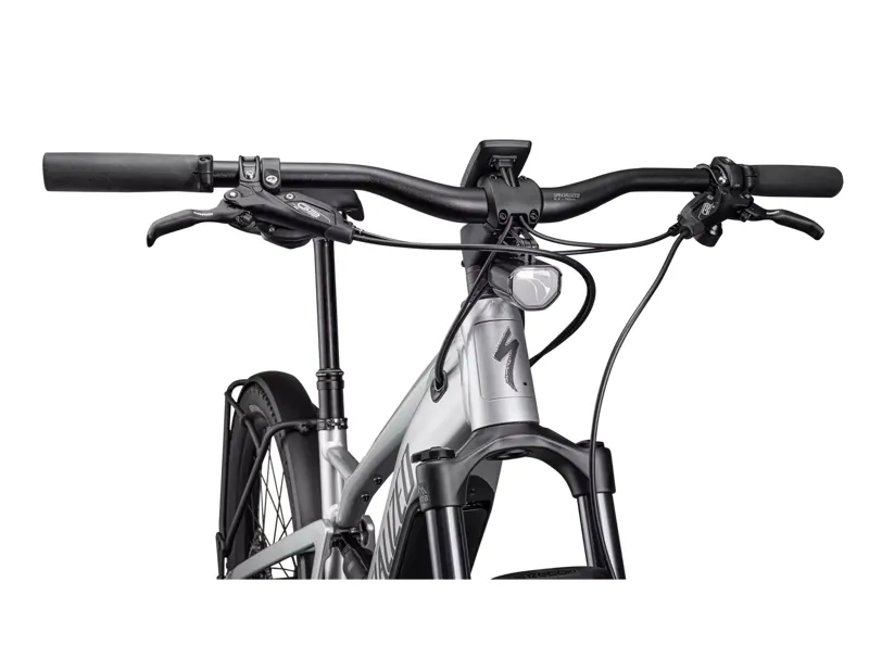 Specialized Turbo Tero X 4.0 Full Suspension Electric Mountain Bike 2023 in Silver/Smoke-5