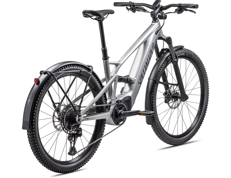 Specialized Turbo Tero X 4.0 Full Suspension Electric Mountain Bike 2023 in Silver/Smoke-2