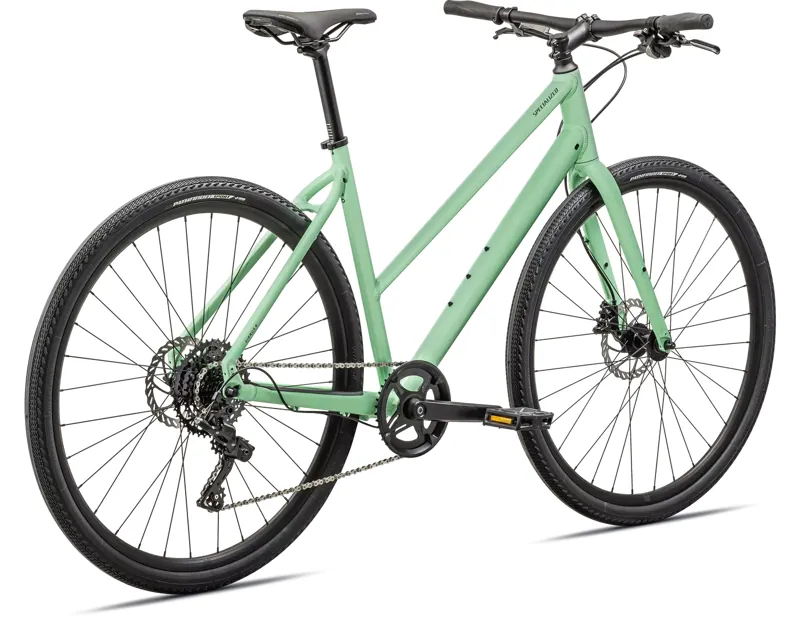 Specialized Sirrus X 2.0 Step-Through Hybrid Bike 2024 in Oasis/Satin Smoke-2