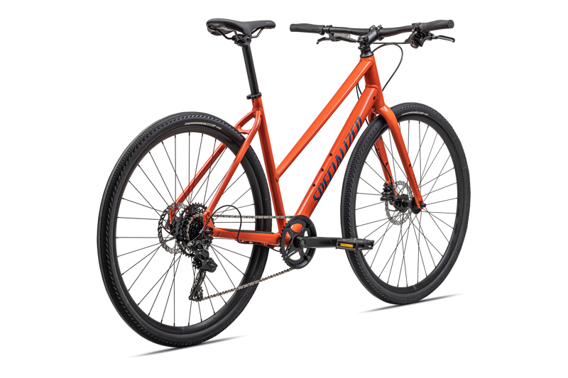 Specialized Sirrus X 2.0 Step-Through Hybrid Bike 2023 in Cactus Bloom/Mystic Blue-2