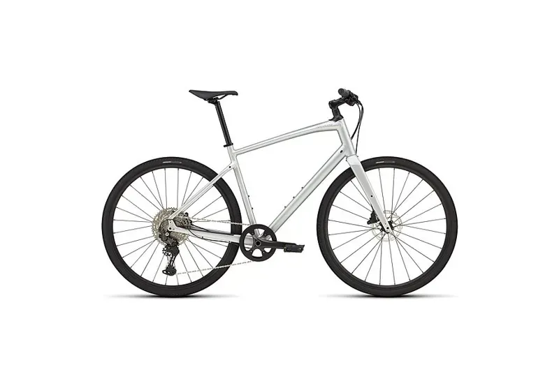 Specialized Sirrus X 4.0 Hybrid Bike 2025 in Silver/Grey-1