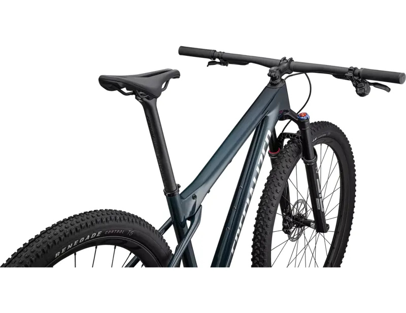Specialized Epic World Cup Pro Full Suspension Mountain Bike 2025 in Deep Lake Metallic/Chrome-3