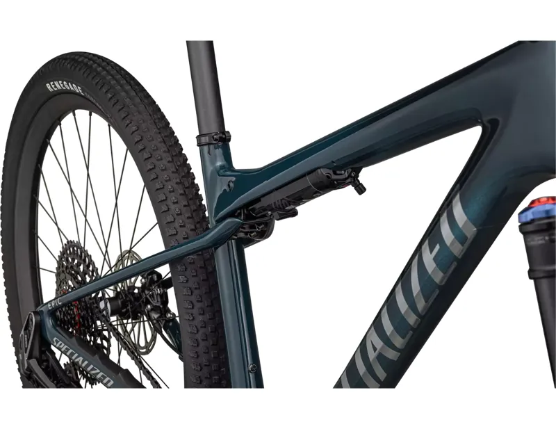 Specialized Epic World Cup Pro Full Suspension Mountain Bike 2025 in Deep Lake Metallic/Chrome-5