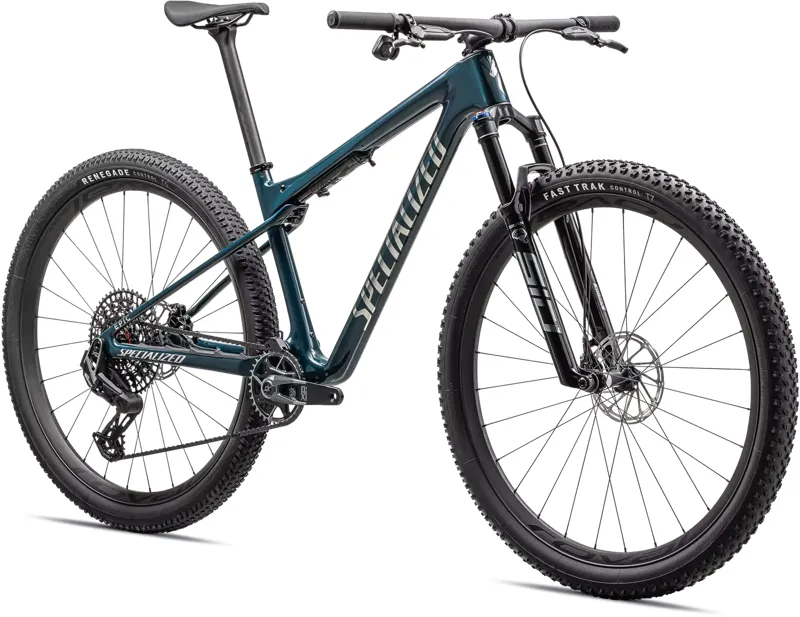 Specialized Epic World Cup Pro Full Suspension Mountain Bike 2025 in Deep Lake Metallic/Chrome-1