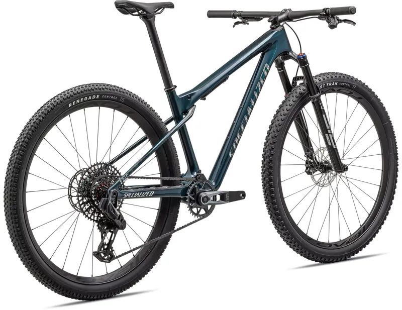 Specialized Epic World Cup Pro Full Suspension Mountain Bike 2025 in Deep Lake Metallic/Chrome-2