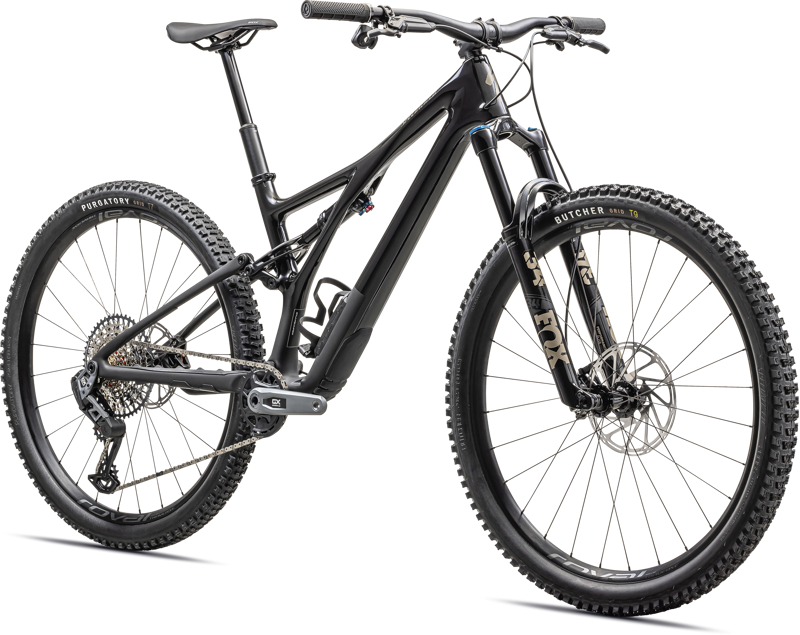 Specialized Stumpjumper Expert T-Type Full Suspension Mountain Bike 2024 in Obsidian/Taupe-1
