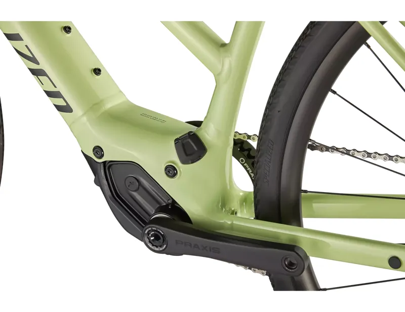 Specialized Turbo Vado SL 4.0 Hybrid Electric Bike 2024 in Green Limestone/ Black-1