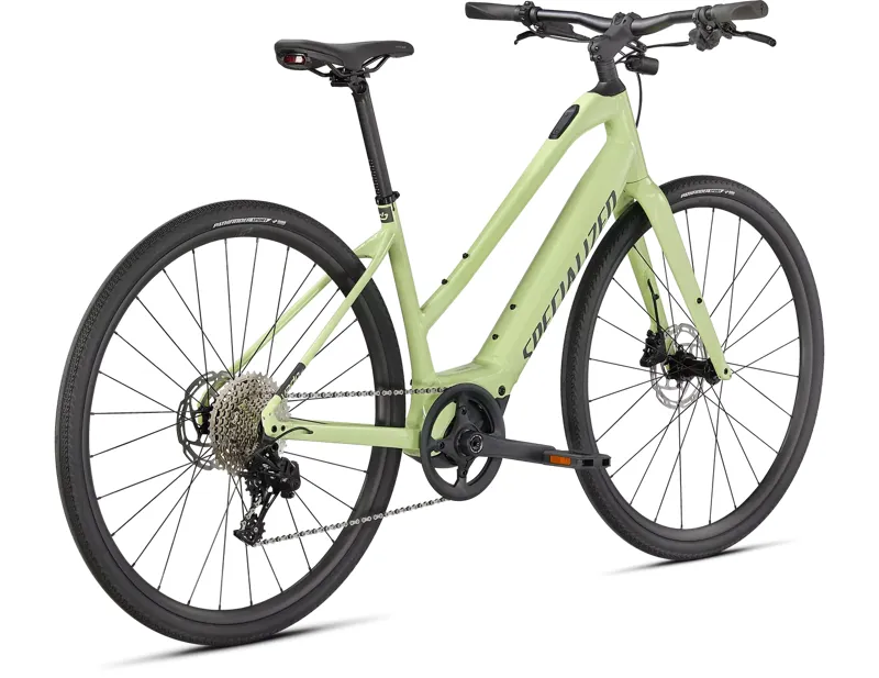 Specialized Turbo Vado SL 4.0 Hybrid Electric Bike 2024 in Green Limestone/ Black-5