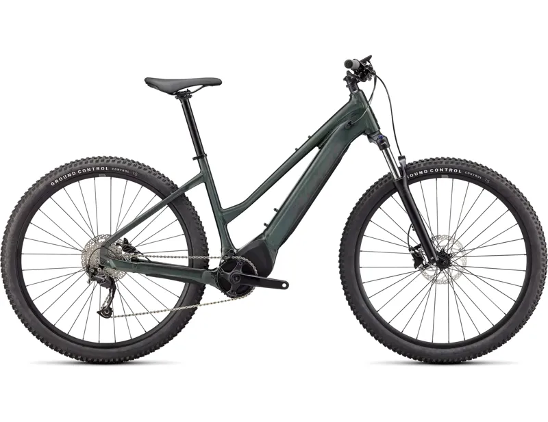 ONE OFF Specialized Turbo Tero 3.0 Step-Through Electric Mountain Bike Medium 2023 in Oak Green