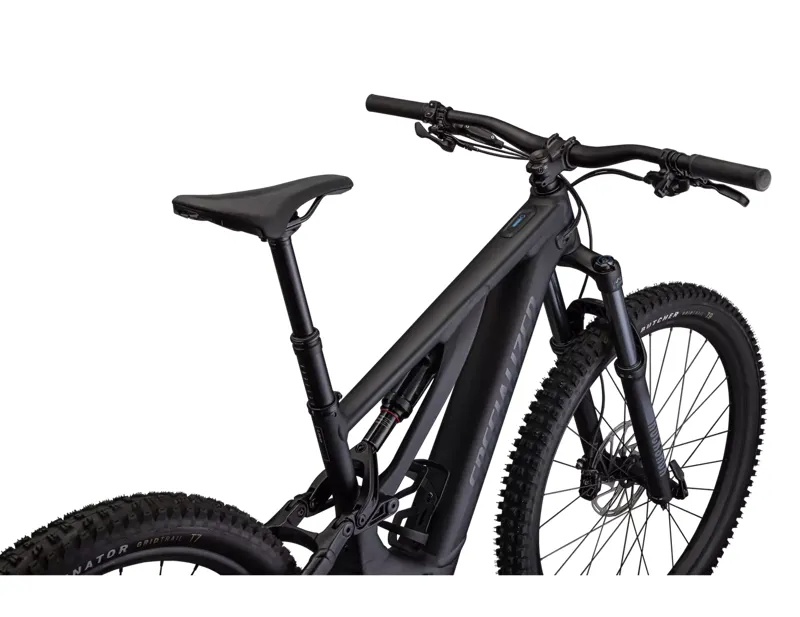 Specialized Turbo Levo Alloy Full Suspension Electric Mountain Bike 2024 in Black and Silver-8