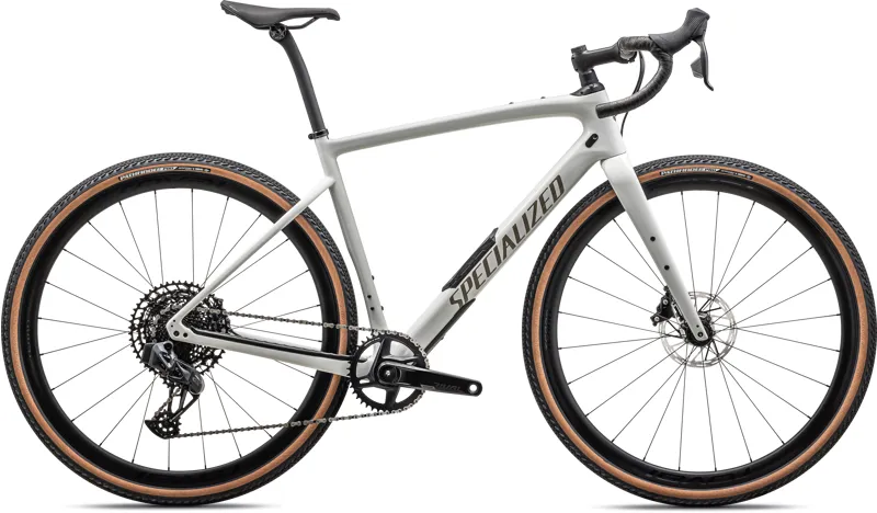 ONE OFF Specialized Diverge Expert Carbon Gravel Bike 49cm 2023 in Dune White/Taupe