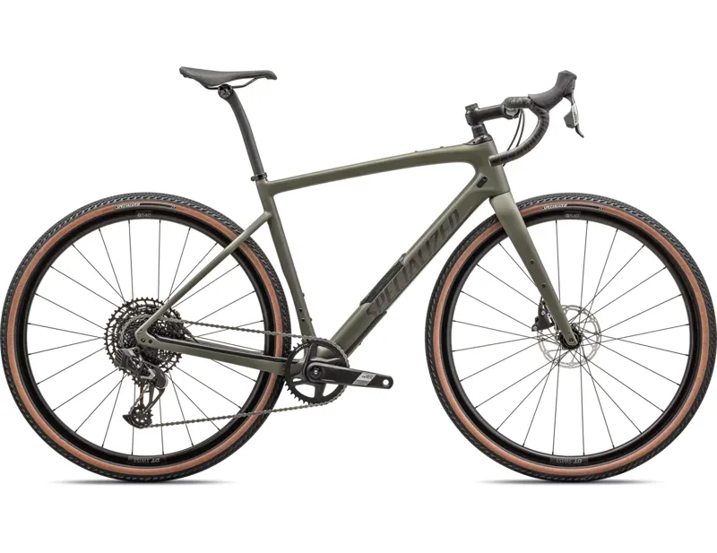 Specialized Diverge Comp Carbon Gravel Bike 2025 in Oak Green/Smoke