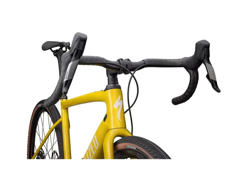 Specialized Diverge Comp Carbon Gravel Bike 2024 in Metallic Sulfur/Amber Glow/Purple Haze/Metallic Obsidian-4