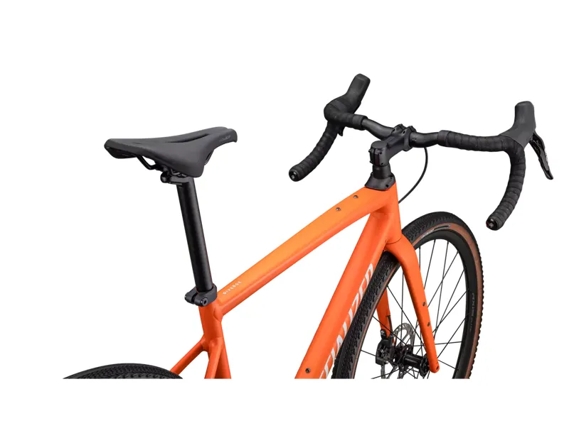 Specialized Diverge Comp E5 Gravel Bike 2024 in Amber Glow/Dove Grey-3