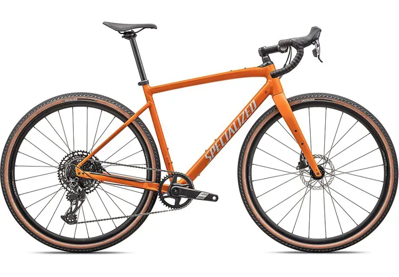 Specialized Diverge Comp E5 Gravel Bike 2024 in Amber Glow/Dove Grey