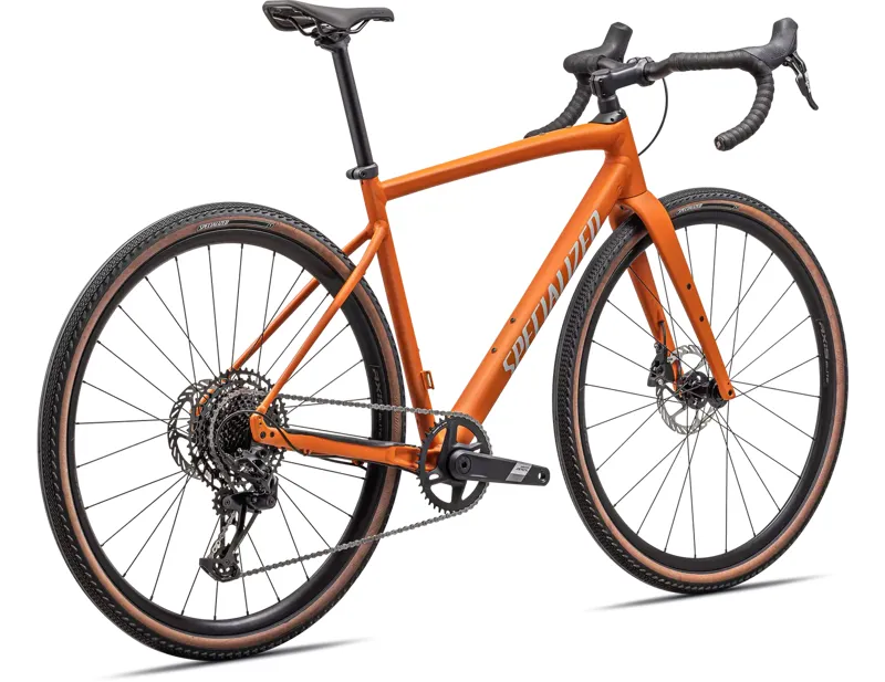 Specialized Diverge Comp E5 Gravel Bike 2024 in Amber Glow/Dove Grey-2