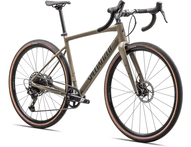 Specialized Diverge Comp E5 Gravel Bike 2024 in Taupe/Slate-1