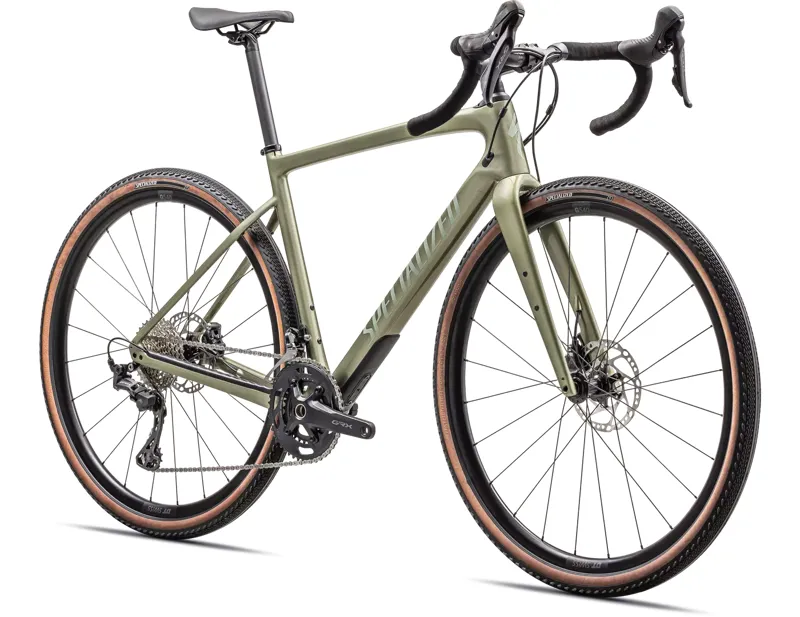 Specialized Diverge Sport Carbon Gravel Bike 2024 in Metallic Spruce/Spruce-1
