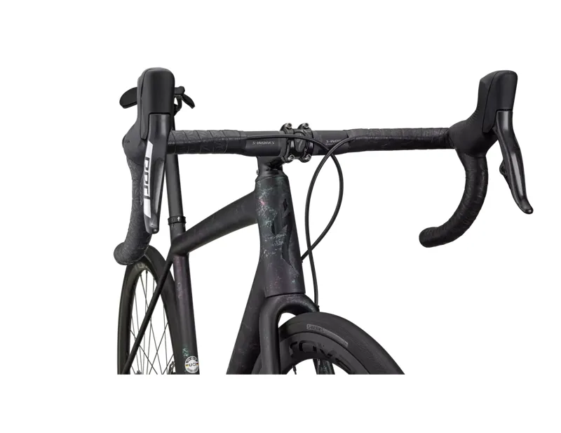 Specialized S-Works Aethos eTap AXS Road Bike 2024 in Obsidian/Lapis/Abalone -4