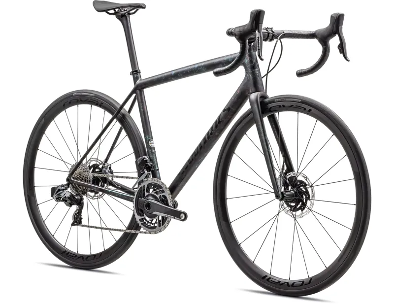 Specialized S-Works Aethos eTap AXS Road Bike 2024 in Obsidian/Lapis/Abalone -1