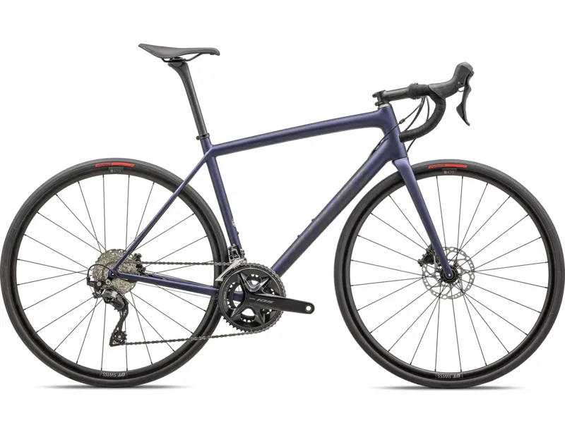 Specialized Aethos Sport 105 Road Bike 2024 in Blue Onyx Obsidian