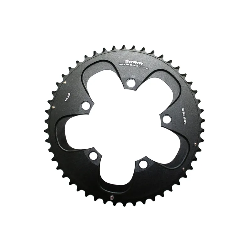 SRAM Red S1 110BCD 50T Road Chainring in Black