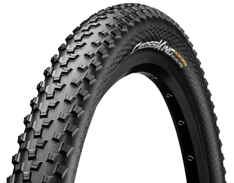 Continental Cross King Non-Folding 29in Mountain Bike Tyre in Black