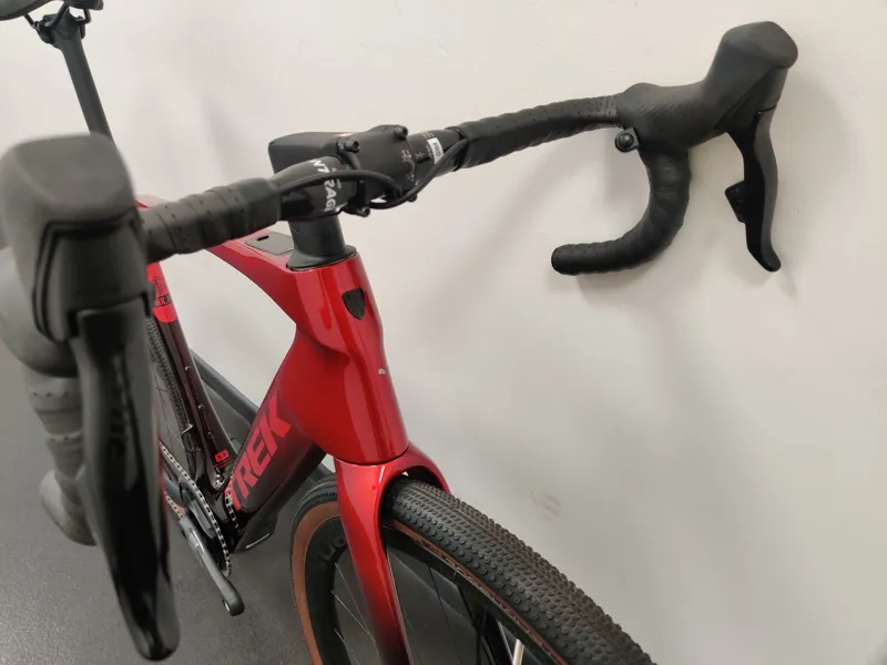 EX DISPLAY Trek Domane+ SLR 6 eTap Electric Carbon Road Bike 56cm 2023 in Carbon Red Smoke-7