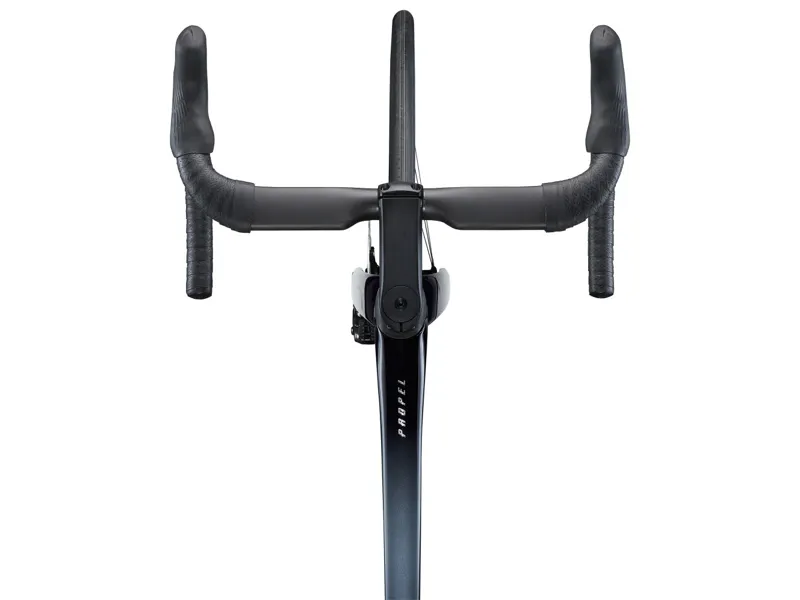 Giant Propel Advanced Pro 0-Di2 Road Bike 2023 in Black Currant Brushed Chrome-1