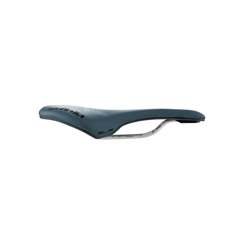 Selle Italia SLR Boost Gravel TI316 Superflow Saddle in Blue Granite-2