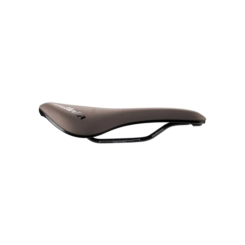 Selle Italia Novus Boost Evo TM Superflow Gravel Saddle in Mud Brown Large-2