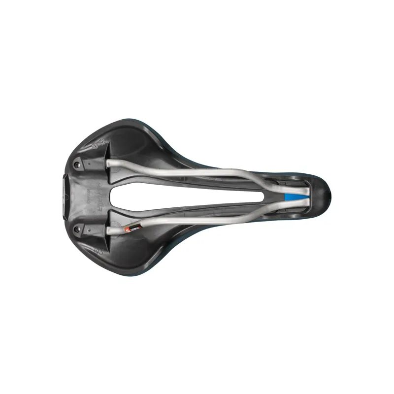Selle Italia Flite Boost TI316 Superflow Gravel Saddle in Blue Granite-4