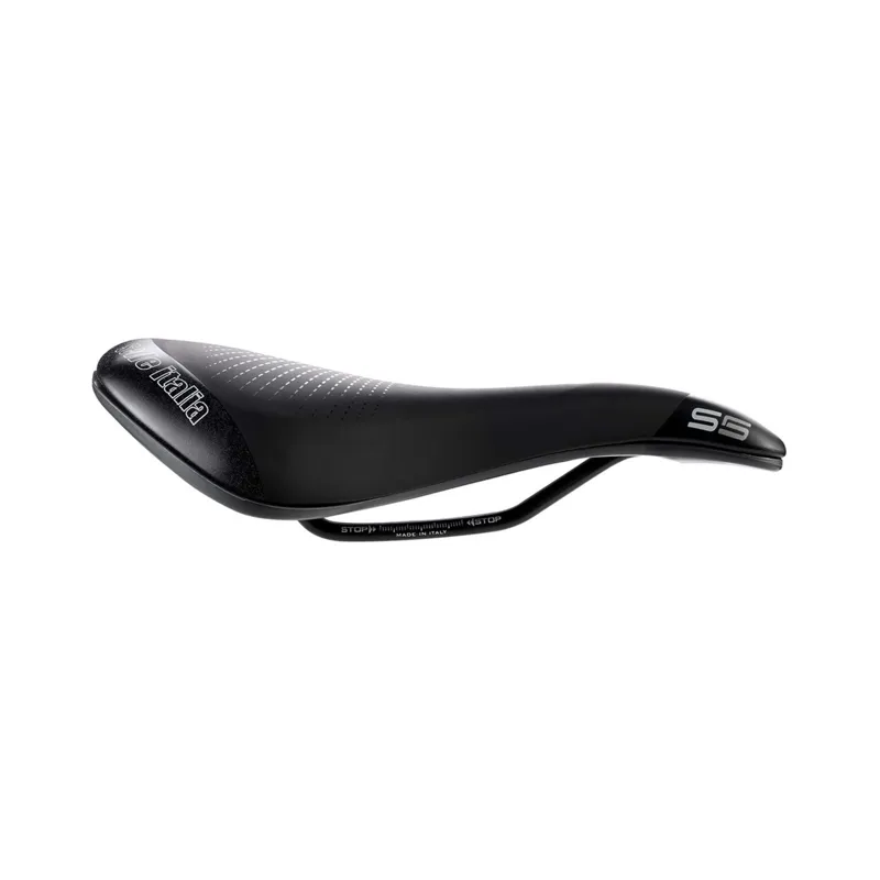 Selle Italia Max S5 Superflow Commuter Saddle in Black Large-1