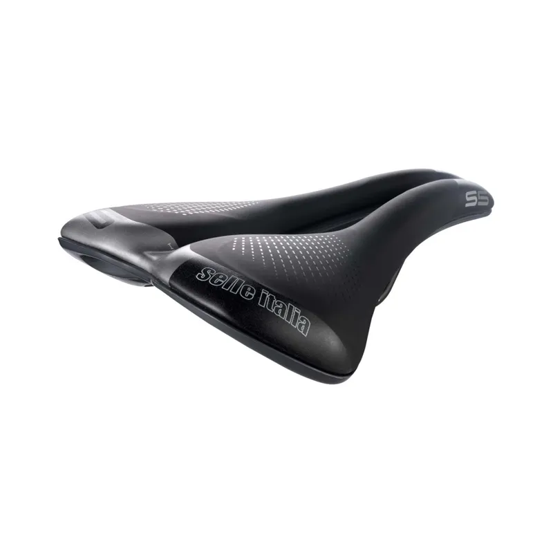 Selle Italia Max S5 Superflow Commuter Saddle in Black Large-2