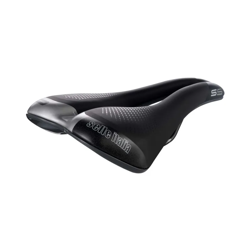 Selle Italia S5 Superflow Commuter Saddle in Black-2