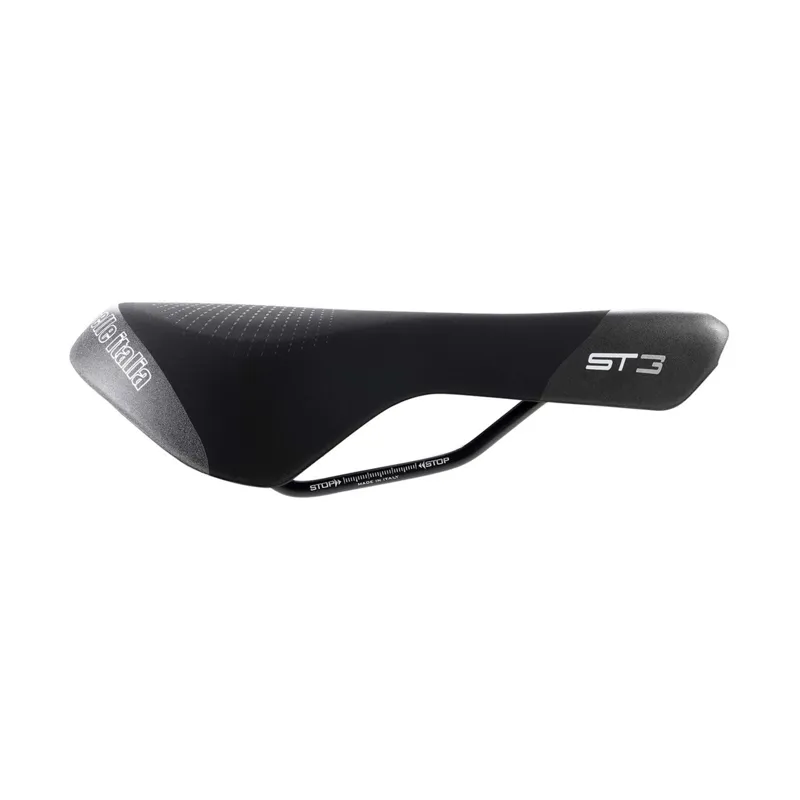 Selle Italia ST3 Superflow Commuter Saddle in Black Small-1
