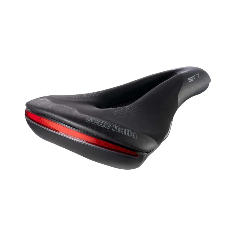 Selle Italia st7 Superflow Commuter Saddle in Black Large-3