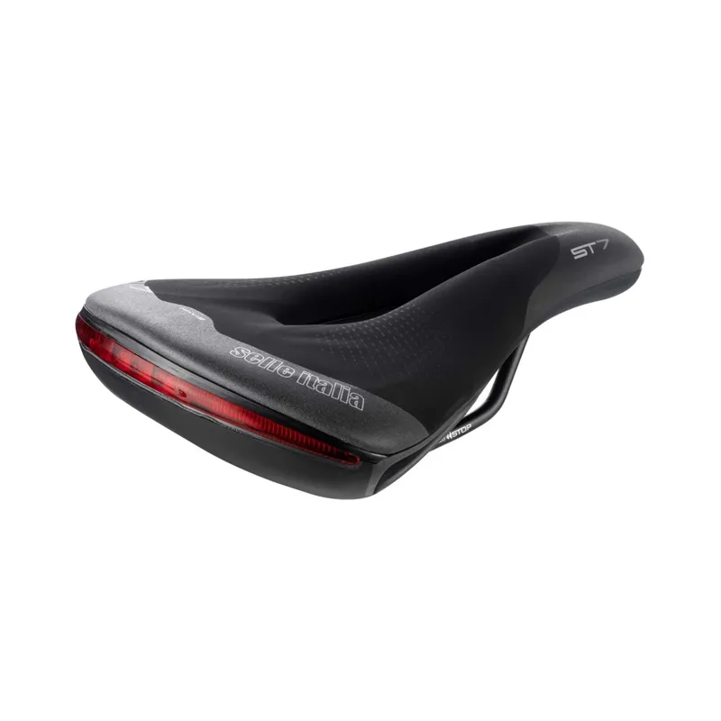 Selle Italia ST7 Vision Superflow Commuter Saddle in Black Large-2