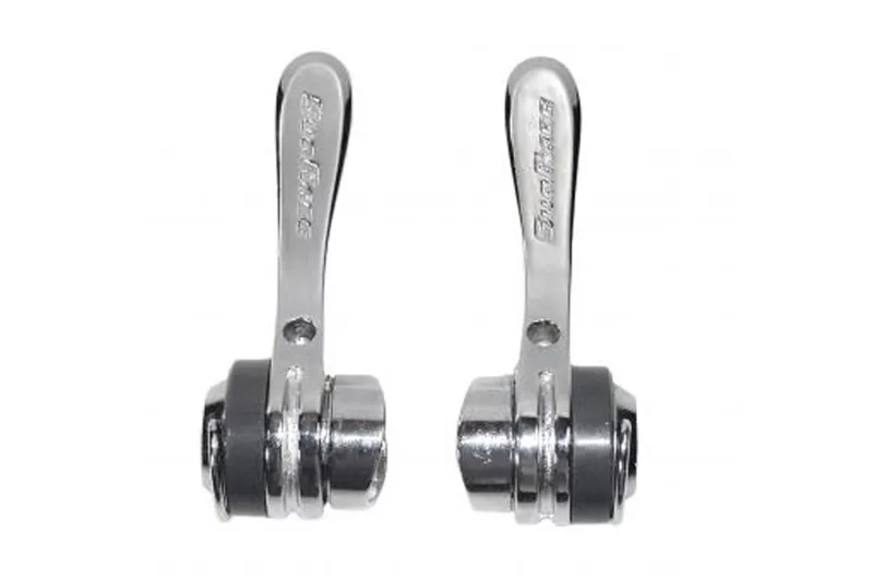 SunRace R80 Braze On Down Tube Shift Levers 8spd Pair in Silver
