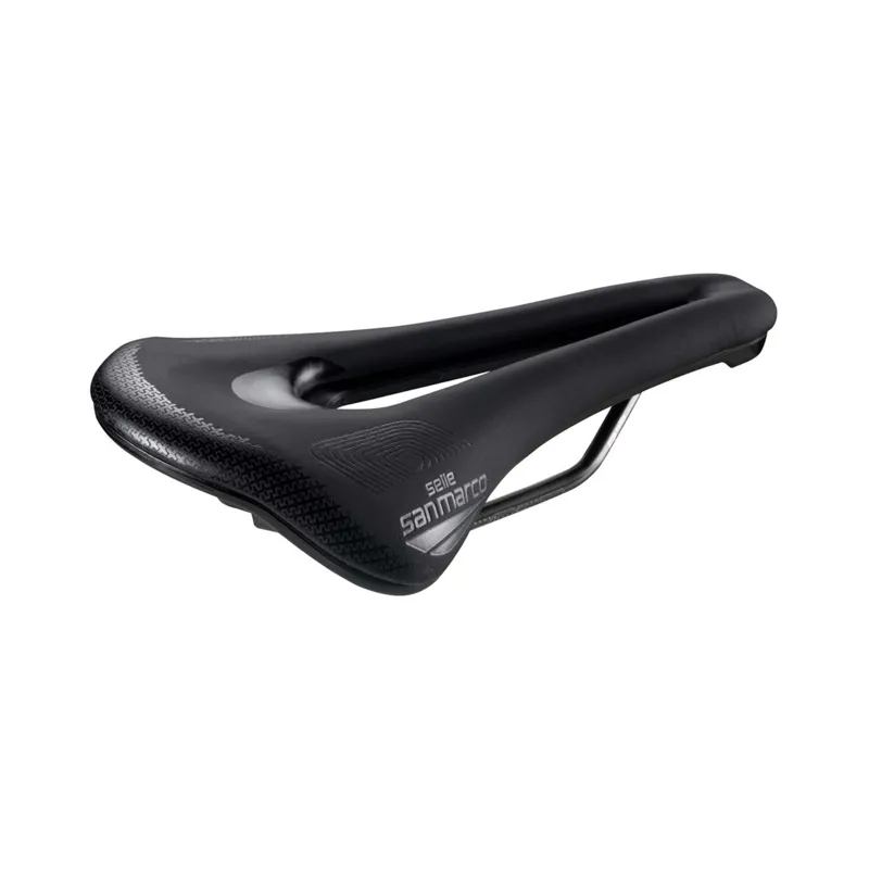 Selle San Marco Shortfit 2.0 Supercomfort Racing Saddle in Black-1