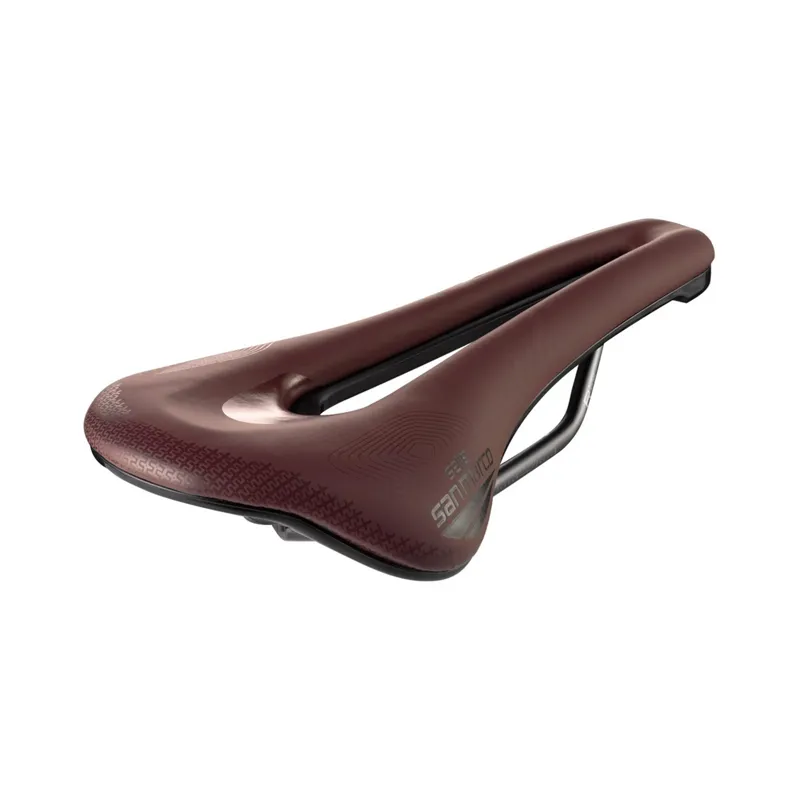 Selle San Marco Shortfit 2.0 Supercomfort Racing Saddle in Red-2