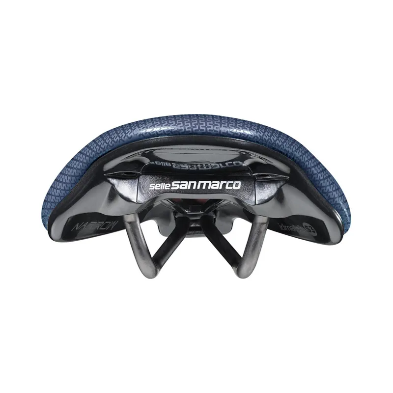Selle San Marco Shortfit 2.0 Supercomfort Racing Saddle in Blue-4
