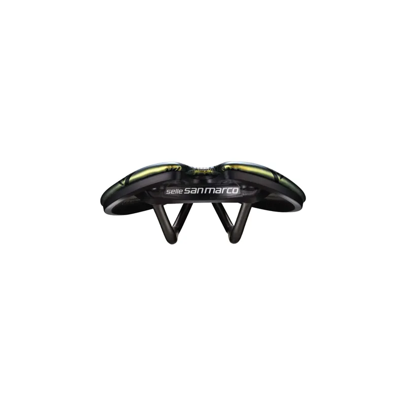 Selle San Marco Aspide Short Racing Saddle in Iridescent Gold-4