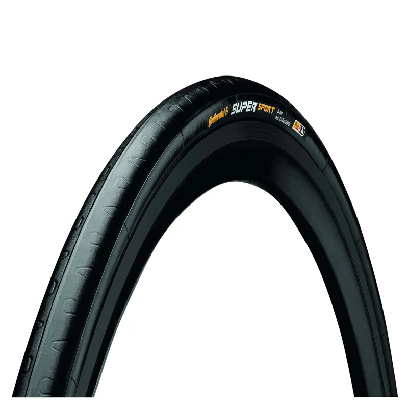 Balfes Bikes Continental Super Sport Plus Non Foldable 27x1.1/8in Tyre in Black | Free postage over £30, £10 off first order, price match & 0% finance.