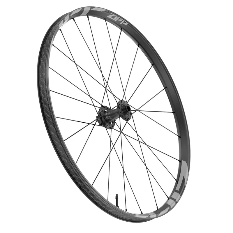 Zipp 1ZERO HiTOP S Tubeless Disc 6-Bolt 29in Boost 15x110mm Front Wheel in Black-1