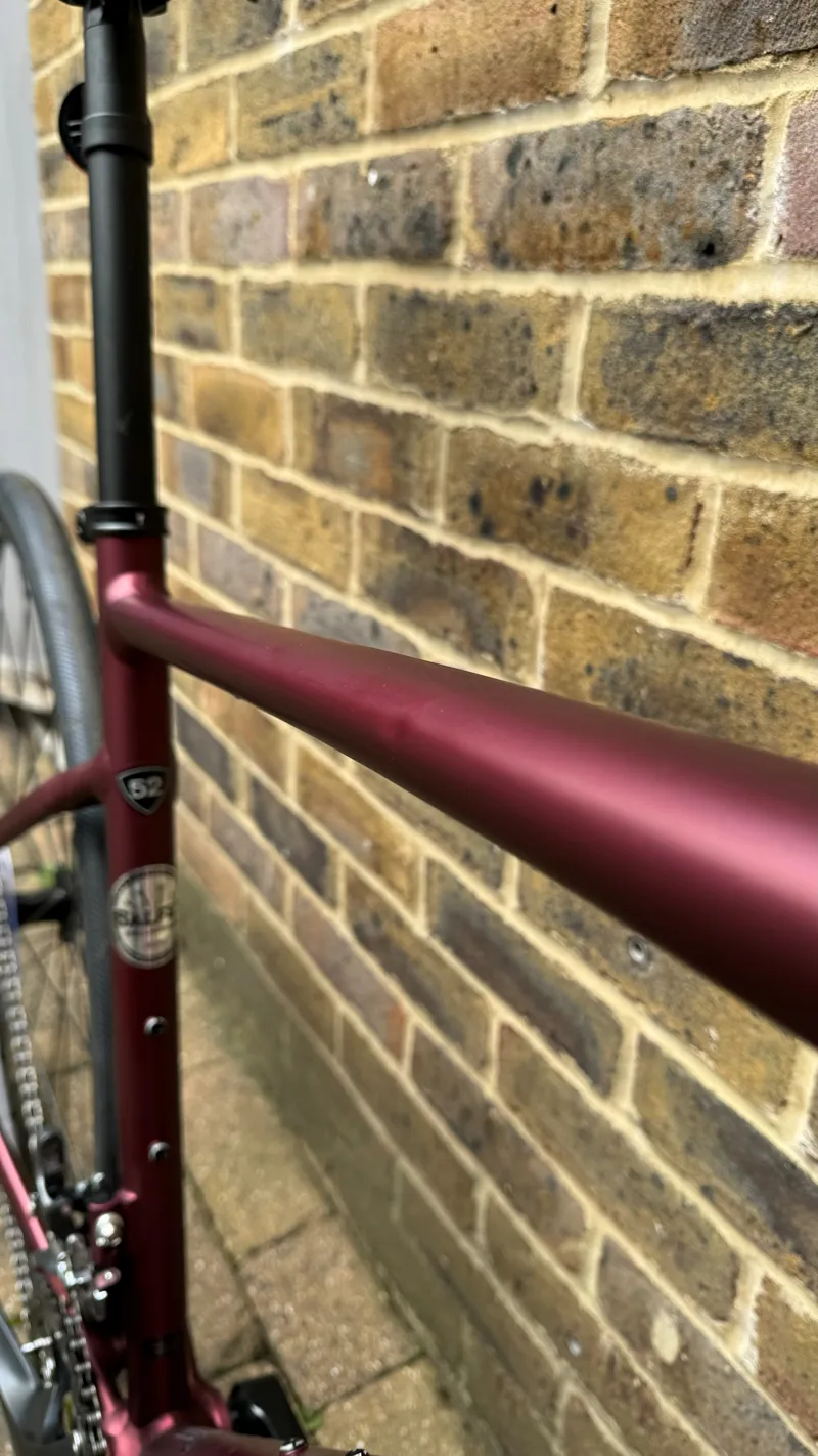 EX DISPLAY Specialized Allez E5 Disc Road Bike 52cm 2023 in Maroon/Silver Dust-2