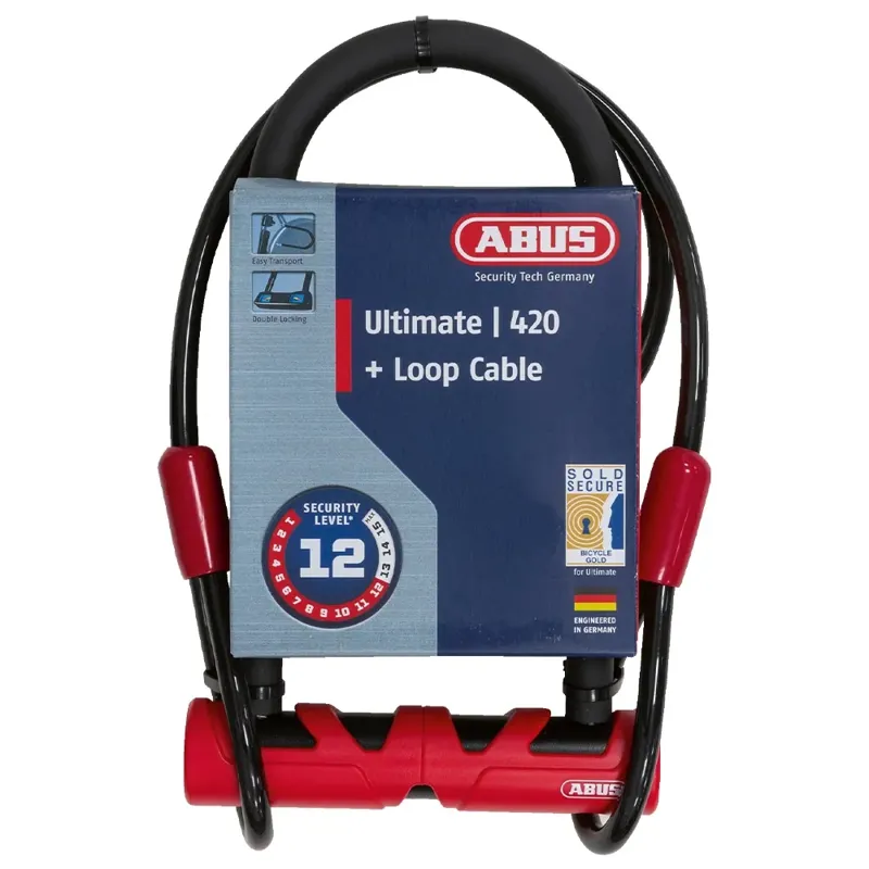 Ultimate 420 And Cable Black/Red 230mm-1