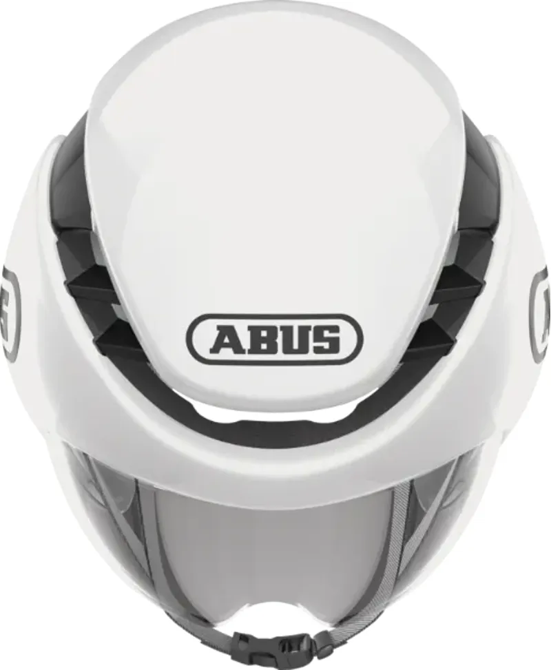 Abus Gamechanger TT Helmet in Shiny White-1