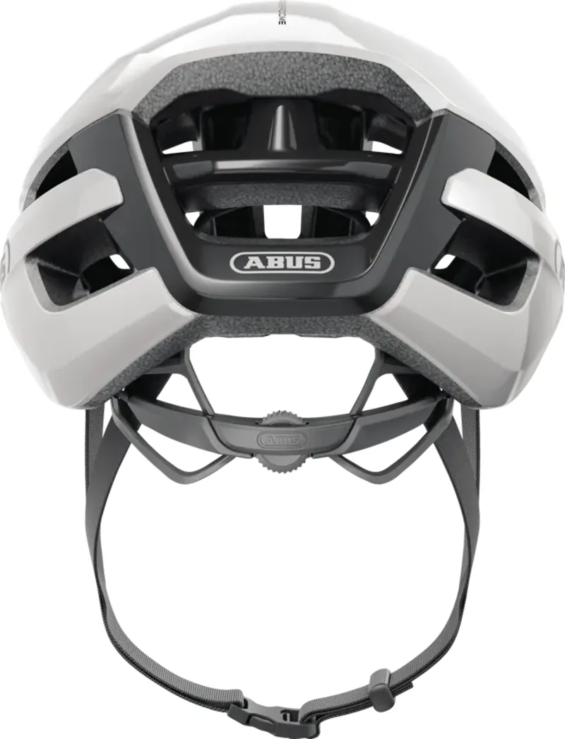 ABUS Powerdome Road Helmet in Polar White-3