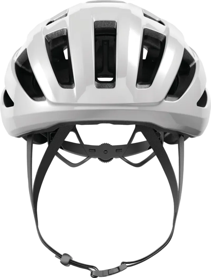 ABUS Powerdome Road Helmet in Polar White-2